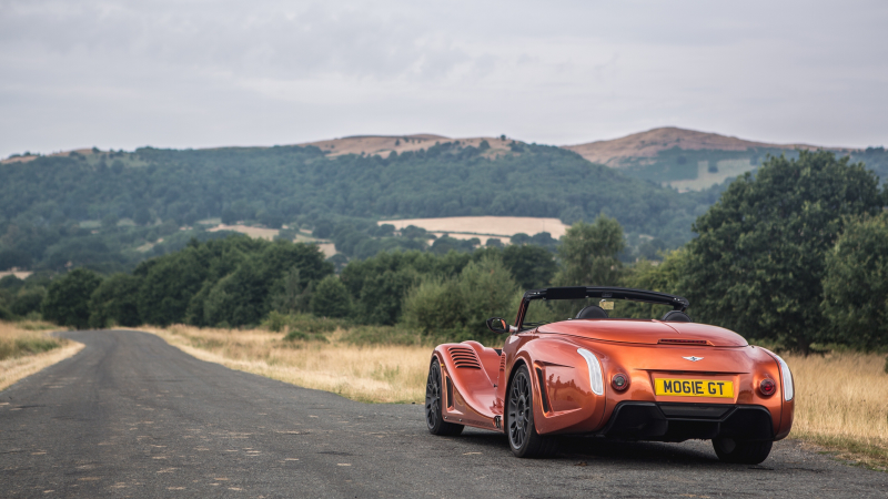 Illustration for article titled A Morgan Aero GT Is a V8 Joy Machine for Cartoon Supervillains